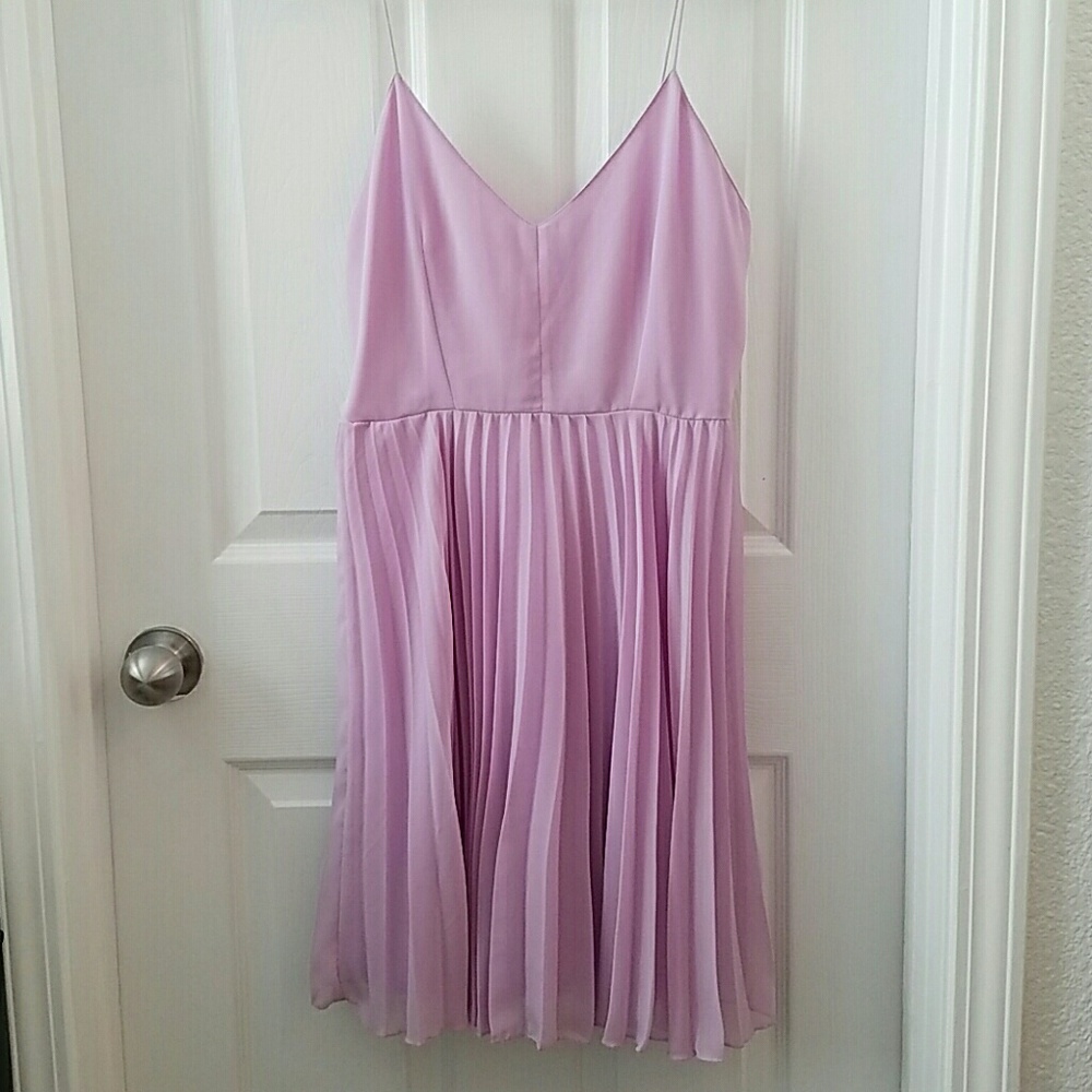 Asos purple/pink dress